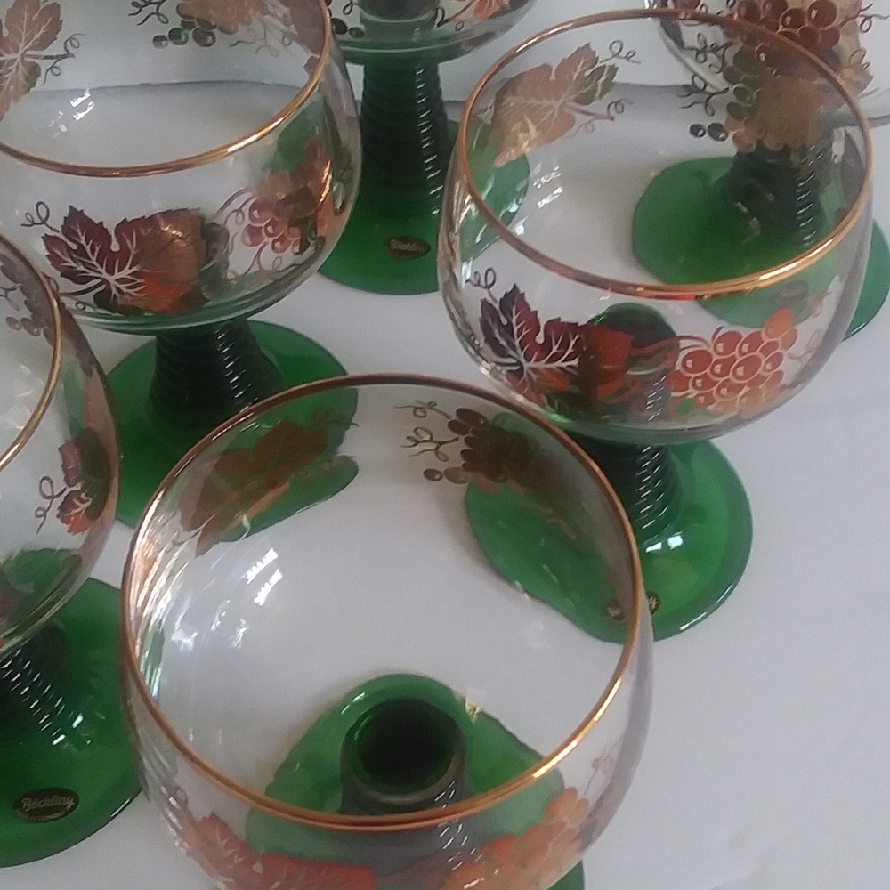 6 Bockling Goblets made in Germany. - Picture 3 of 7